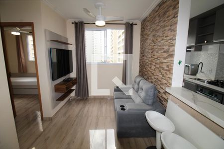 Sala de apartamento para alugar com 2 quartos, 47m² em Jardim das Industrias, São José dos Campos