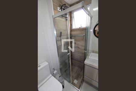 Banheiro da Suíte de apartamento para alugar com 2 quartos, 47m² em Jardim das Industrias, São José dos Campos