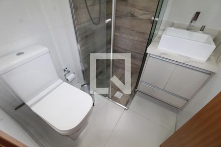 Banheiro da Suíte de apartamento para alugar com 2 quartos, 47m² em Jardim das Industrias, São José dos Campos