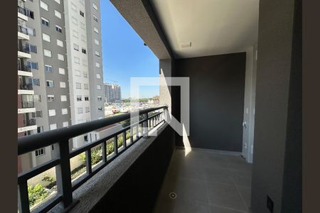 Varanda da Sala de apartamento à venda com 2 quartos, 59m² em Vila Militar, Barueri