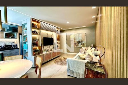 Sala  de apartamento à venda com 2 quartos, 140m² em Cruzeiro, Belo Horizonte