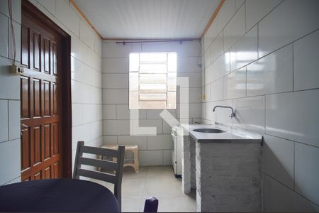 Sala/Cozinha de apartamento para alugar com 1 quarto, 30m² em Campina, São Leopoldo