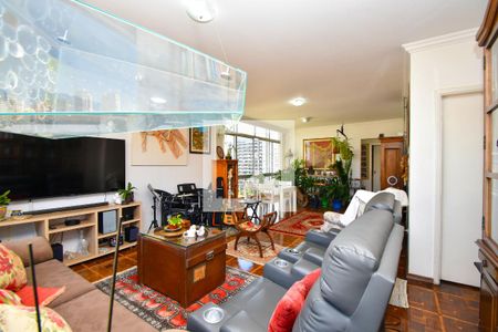 Sala de estar de apartamento à venda com 3 quartos, 138m² em Paraíso, São Paulo