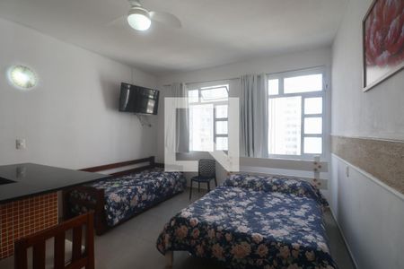 Sala de apartamento para alugar com 1 quarto, 31m² em Centro, Guarujá