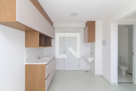 Sala/Cozinha de apartamento para alugar com 2 quartos, 33m² em Jardim Soares, São Paulo