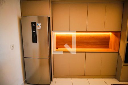 Cozinha de apartamento para alugar com 3 quartos, 141m² em Vilamar, Praia Grande