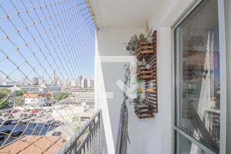 Varanda de apartamento à venda com 2 quartos, 58m² em Lapa de Baixo, São Paulo