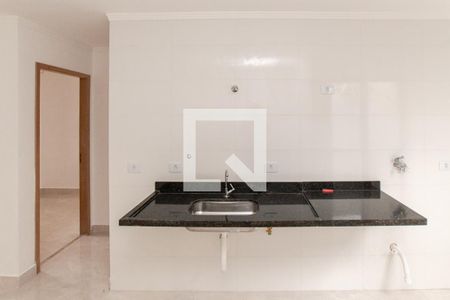 Sala e Cozinha de apartamento à venda com 2 quartos, 42m² em Vila Rosa, São Paulo