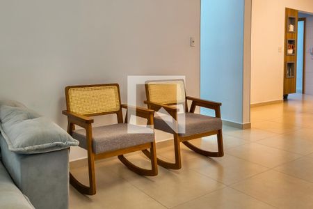 Sala de apartamento para alugar com 3 quartos, 132m² em Vila Caiçara, Praia Grande