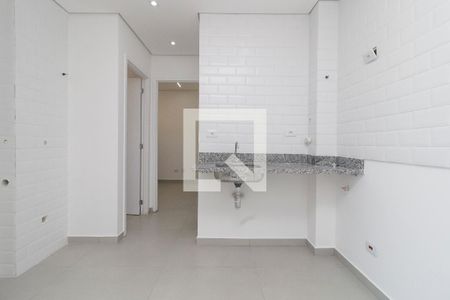 Sala - Cozinha de apartamento à venda com 2 quartos, 42m² em Jardim Casablanca, São Paulo
