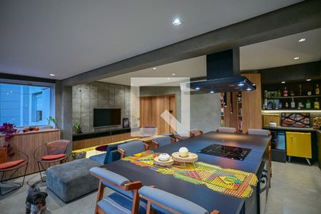 Sala de apartamento à venda com 3 quartos, 110m² em Parque do Morumbi, São Paulo