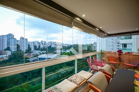 Varanda de apartamento à venda com 3 quartos, 110m² em Parque do Morumbi, São Paulo