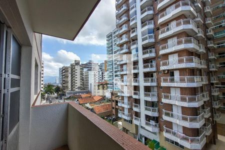 Sacada  de apartamento para alugar com 3 quartos, 112m² em Cidade Ocian, Praia Grande