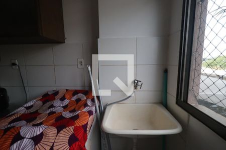 Cozinha de apartamento para alugar com 2 quartos, 48m² em Conjunto Habitacional Jardim das Palmeiras, Ribeirão Preto