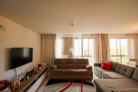 Sala de estar - Jantar de apartamento para alugar com 4 quartos, 140m² em Santo Amaro, São Paulo