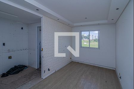 sala_2 de apartamento à venda com 2 quartos, 46m² em Vila Caraguata, São Paulo