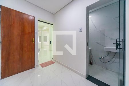 Hall de entrada de apartamento para alugar com 1 quarto, 110m² em Jardim do Estádio, Santo André