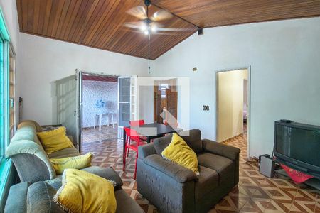 Sala de casa para alugar com 4 quartos, 264m² em Vila Balnearia, Praia Grande