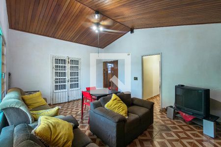 Sala de casa para alugar com 4 quartos, 264m² em Vila Balnearia, Praia Grande