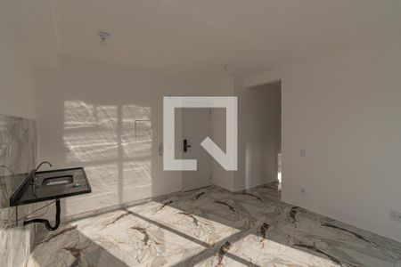 Sala/Cozinha  de apartamento para alugar com 2 quartos, 48m² em Jardim Luzdalma Sumaré, Sumaré