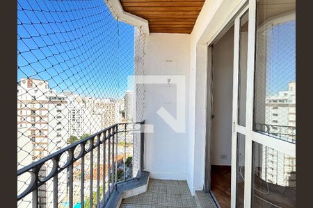 Varanda de apartamento para alugar com 2 quartos, 70m² em Vila Nova Conceição, São Paulo