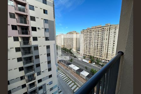 Varanda da Sala de apartamento para alugar com 2 quartos, 39m² em Cachambi, Rio de Janeiro