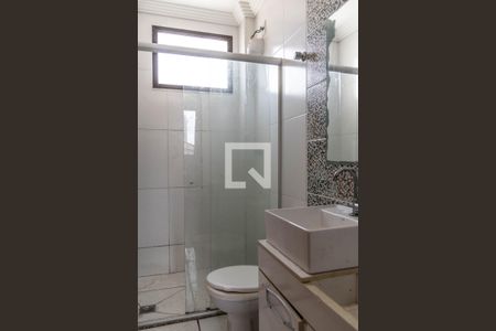 Banheiro da Suíte de apartamento para alugar com 2 quartos, 108m² em Padre Eustáquio, Belo Horizonte