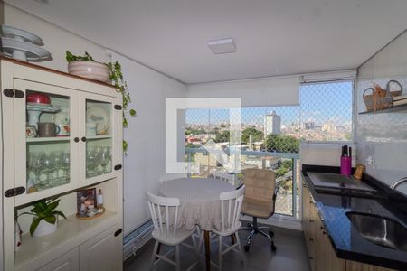 Varanda gourmet de apartamento à venda com 2 quartos, 60m² em Vila Ema, São Paulo