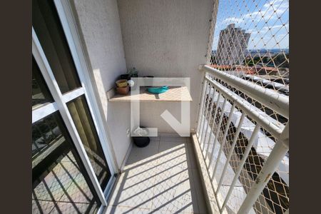 Varanda de apartamento para alugar com 2 quartos, 57m² em Jardim Santa Izabel, Hortolândia