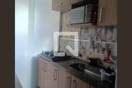 Cozinha de apartamento para alugar com 2 quartos, 47m² em Parque Esmeralda, São Paulo
