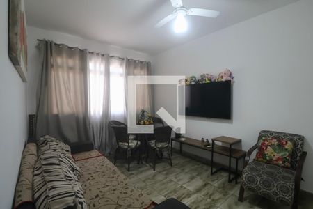 Sala de apartamento para alugar com 2 quartos, 70m² em Enseada, Guarujá