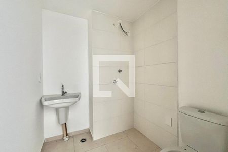 Banheiro de apartamento à venda com 1 quarto, 28m² em Vila Monte Alegre, São Paulo