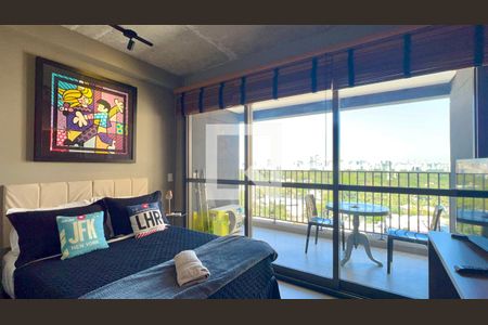 Studio de kitnet/studio para alugar com 1 quarto, 28m² em Cerqueira César, São Paulo