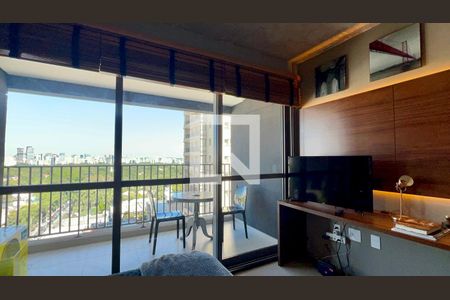 Studio de kitnet/studio para alugar com 1 quarto, 28m² em Cerqueira César, São Paulo