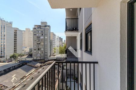Varanda de apartamento à venda com 2 quartos, 32m² em Campos Elíseos, São Paulo