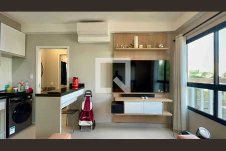 Sala de apartamento para alugar com 1 quarto, 35m² em Pinheiros, São Paulo