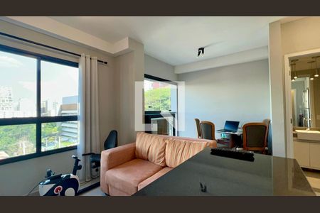 Sala de apartamento para alugar com 1 quarto, 35m² em Pinheiros, São Paulo