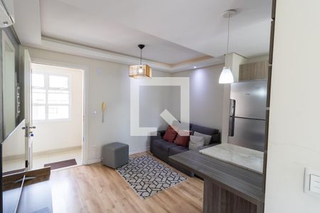 Sala de apartamento à venda com 1 quarto, 44m² em Cidade Baixa, Porto Alegre