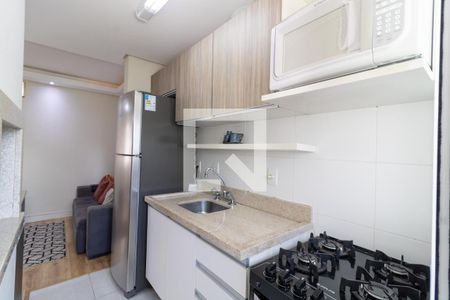 Cozinha de apartamento à venda com 1 quarto, 44m² em Cidade Baixa, Porto Alegre