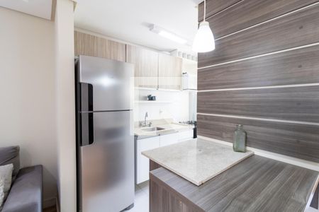 Cozinha de apartamento à venda com 1 quarto, 44m² em Cidade Baixa, Porto Alegre