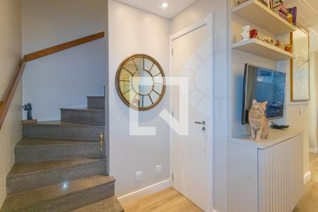 Hall de entrada de casa de condomínio à venda com 2 quartos, 131m² em Marechal Rondon, Canoas