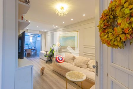 Sala de casa de condomínio à venda com 2 quartos, 131m² em Marechal Rondon, Canoas