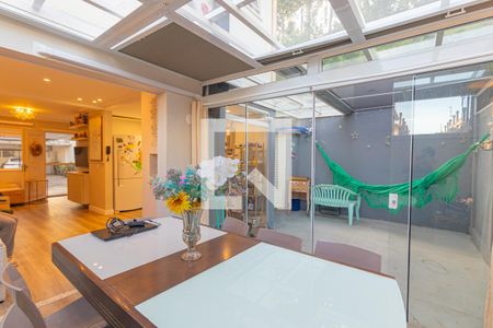 Varanda da Sala/Churrasqueira de casa de condomínio à venda com 2 quartos, 131m² em Marechal Rondon, Canoas