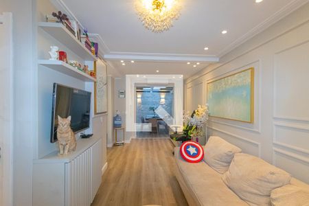 Sala de casa de condomínio à venda com 2 quartos, 131m² em Marechal Rondon, Canoas