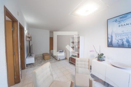 sala de apartamento à venda com 2 quartos, 60m² em Buritis, Belo Horizonte