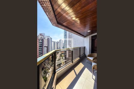 Varanda da Sala de apartamento à venda com 3 quartos, 160m² em Vila Regente Feijó, São Paulo
