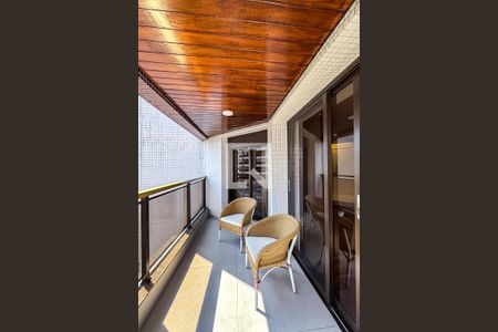 Varanda da Sala de apartamento à venda com 3 quartos, 160m² em Vila Regente Feijó, São Paulo