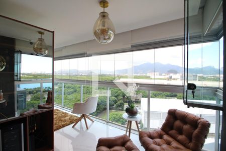 Varanda de apartamento à venda com 3 quartos, 89m² em Barra Olímpica, Rio de Janeiro