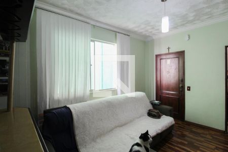 Sala de apartamento à venda com 3 quartos, 65m² em Sagrada Família, Belo Horizonte