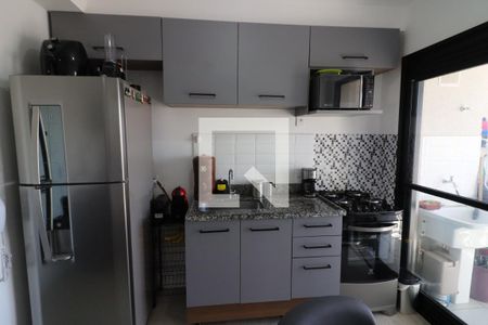 Sala/Cozinha de apartamento à venda com 1 quarto, 30m² em Km 18, Osasco